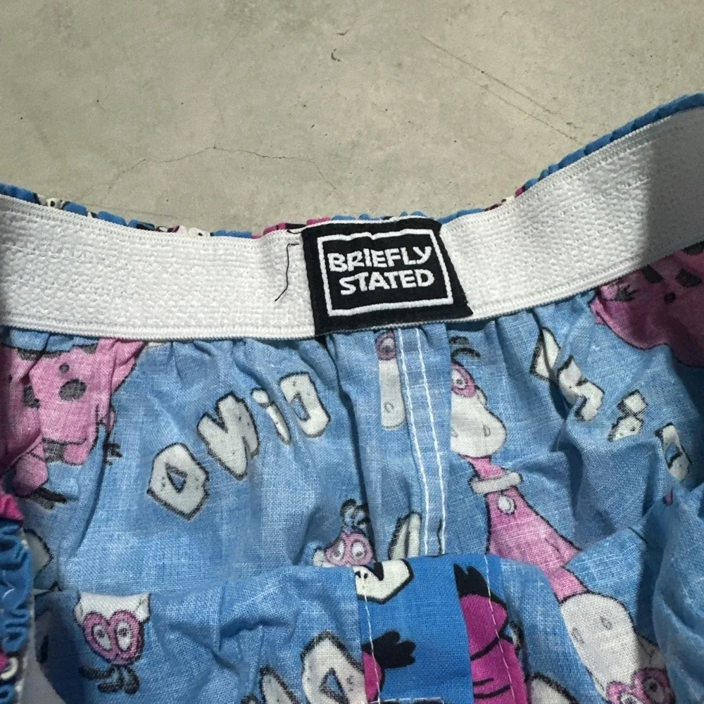 Vintage Dino From The Flintstones Sheep Zone Shorts From 1991 Sleep Boxer NWOT M